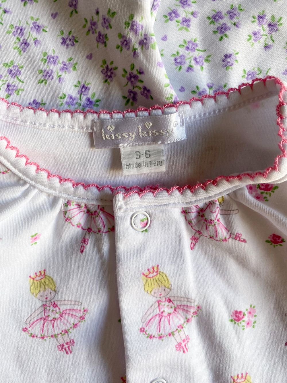 Новый набор из 2 хлопковых комбинезонов Kissy Kissy, 68