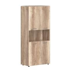 Шкаф с замками на глухих малых дверях и обвязкой DHC 85.4(Z)  892х450х1950 DIONI