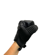 Перчатки Полнопалые, Черный (экокожа)