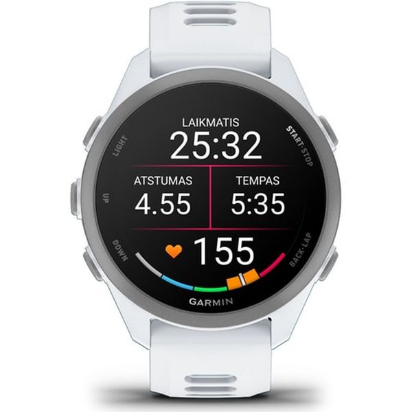Умные часы Garmin Forerunner 170, Белый | Whitestone/Cloud Blue (010-03920-01 | 010-03920-51)