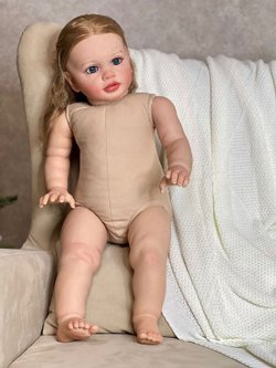 Кукла Реборн мягконабивная 65см в пакете (FA-512)