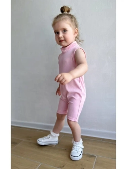 Комбинезон летний в рубчик