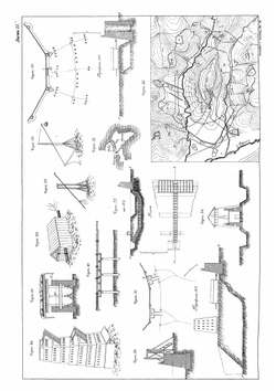Чертежи к Краткому историческому очерку долговременной фортификации | Кюи Цезарь Антонович