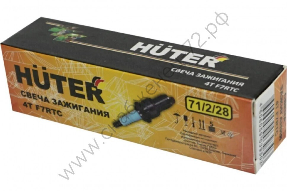 Свеча зажигания 4T F7RTC Huter