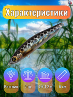 Раттлин TsuYoki STRESS 60S 264