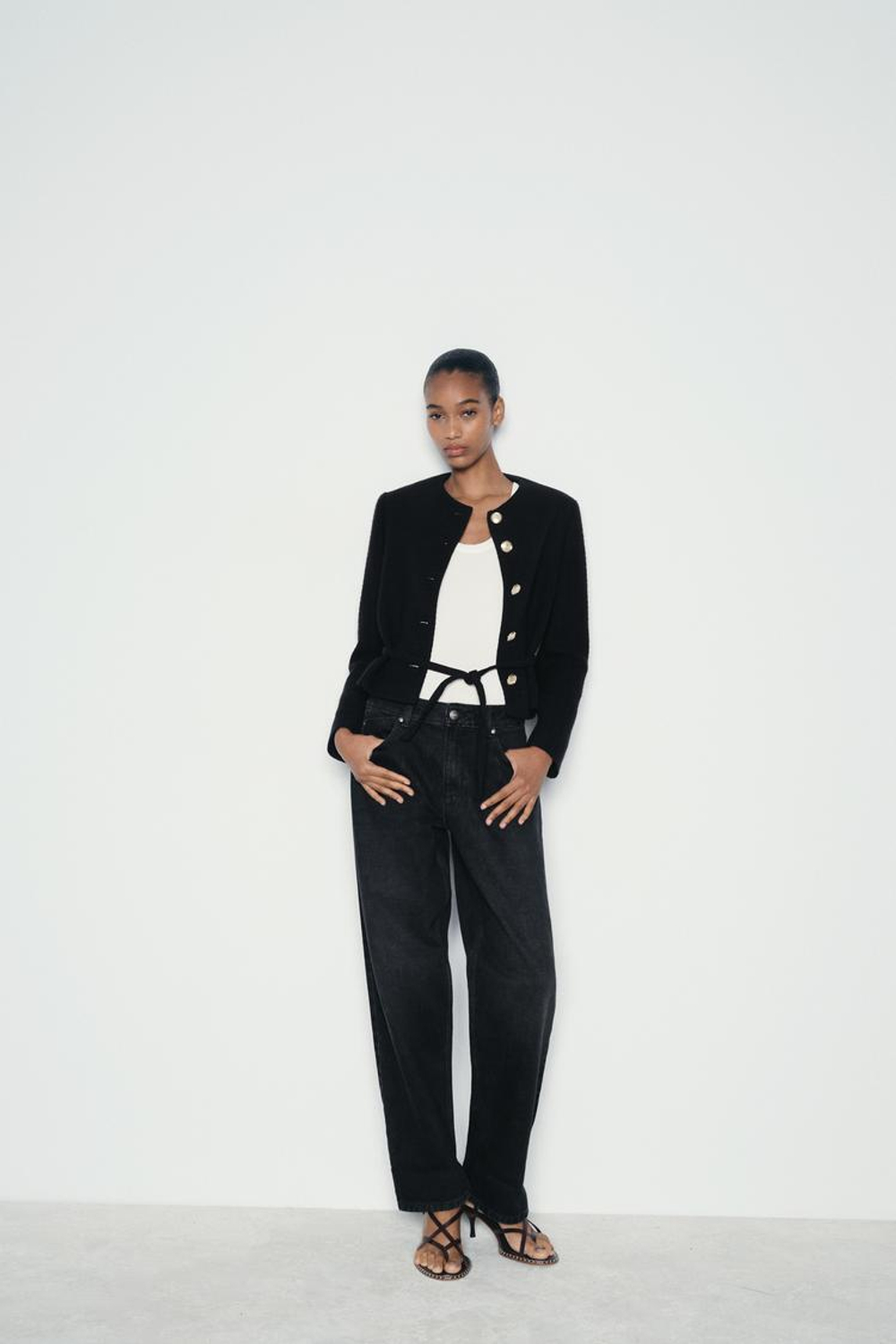 Zara black blazers shop