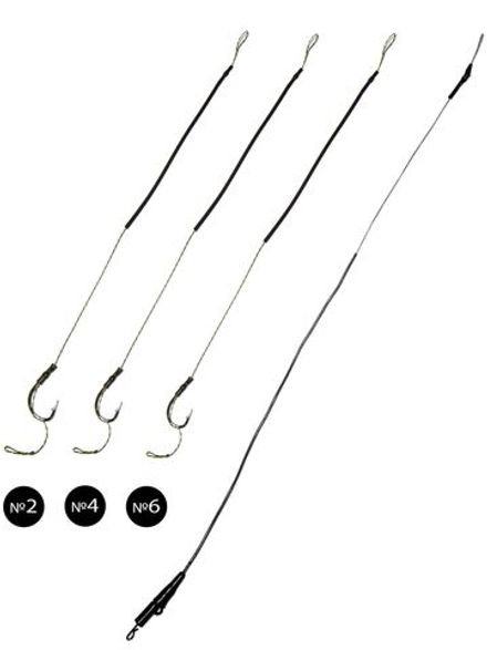 Монтаж карповый с клипсой кр. 6 набор