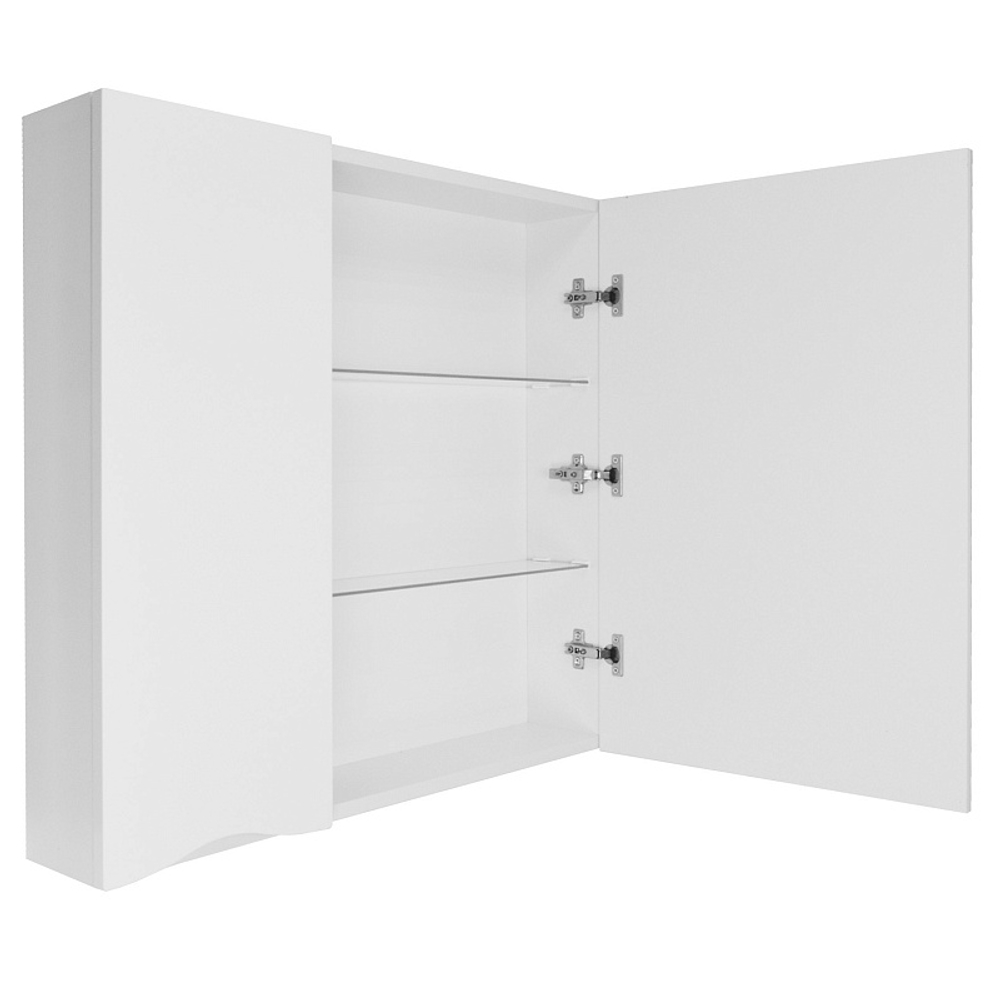 Зеркало-шкаф Loranto Santorini 70 700х140х700 левый, белый (CS00086969)