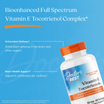 Doctor's Best, токотриенолы, витамин E, 60 капсул