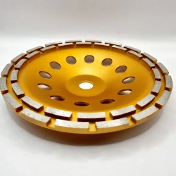 Чашка алмазная 230х22 сегм. 2-х рядная Apix