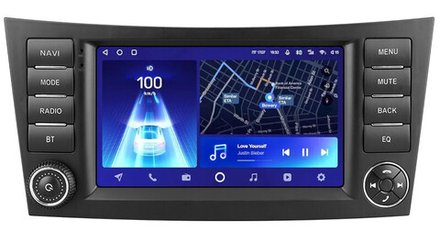 Магнитола для Mercedes-Benz E (W211) 2002-2010, CLS W219 - Teyes CC2 PLUS дисплей 7" на Android 10, ТОП процессор, 4G SIM-слот, 4/32 Гб
