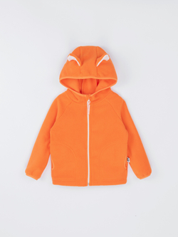 Толстовка флисовая "Лисичка" оранжевый