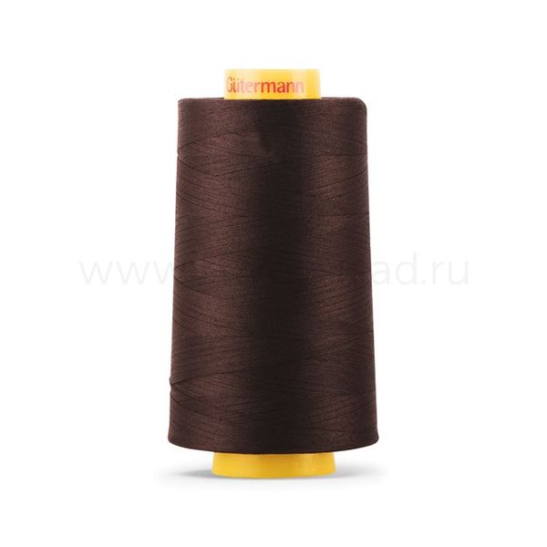 Нитка Gutermann Mara 120 (5000 метров), 1 боб., универсальная | 696 т.шоколад
