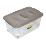 Ящик универсальный 'Астело' 600х280мм на колесиках оливковый (комплект 3 шт)