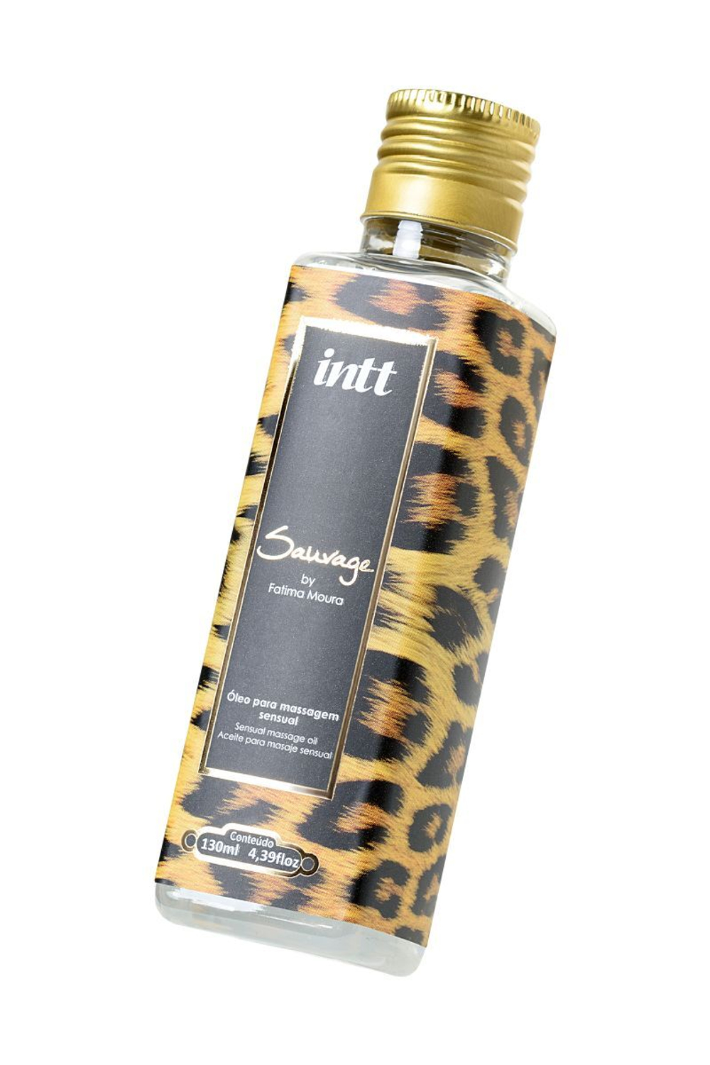Массажное масло INTT Sauvage – возбуждающий эффект, 130 мл
