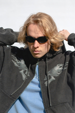 Худи Октябрь Speed Zip "Black"