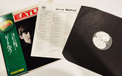 Винтажная виниловая пластинка LP The Beatles Meet The Beatles (Japan 1973) (Obi)