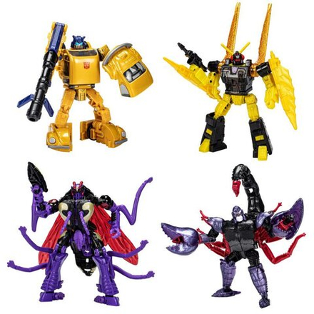 Hasbro Transformers Legacy - Набор фигурок Buzzworthy Bumblebee Creatures Collide F3933