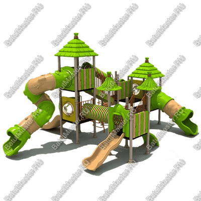 Детская игровая площадка «Зелёная крепость»