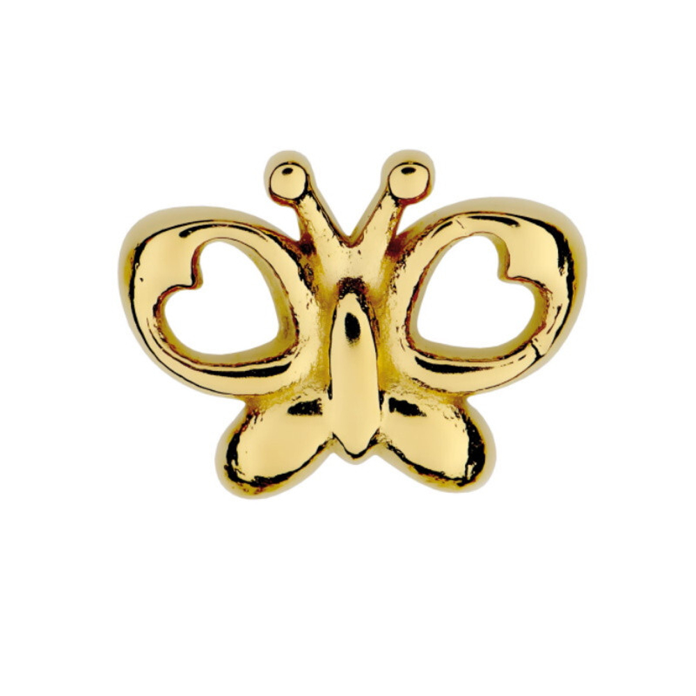 Детские серьги-гвоздикик Baby Butterfly Biojoux