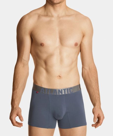 Трусы мужские боксеры Atlantic MH-1196, pima cotton, серый
