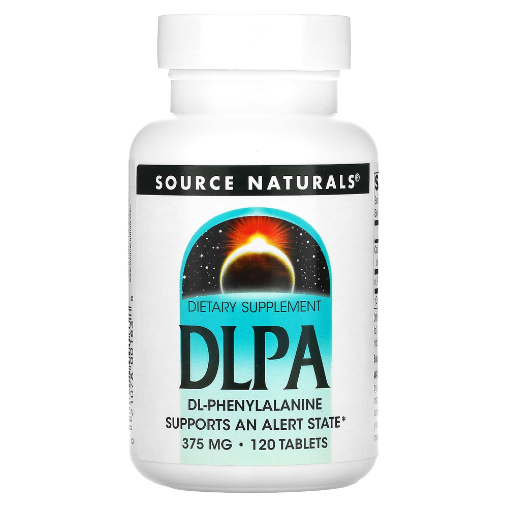 Source Naturals, DLPA, 120 таблеток