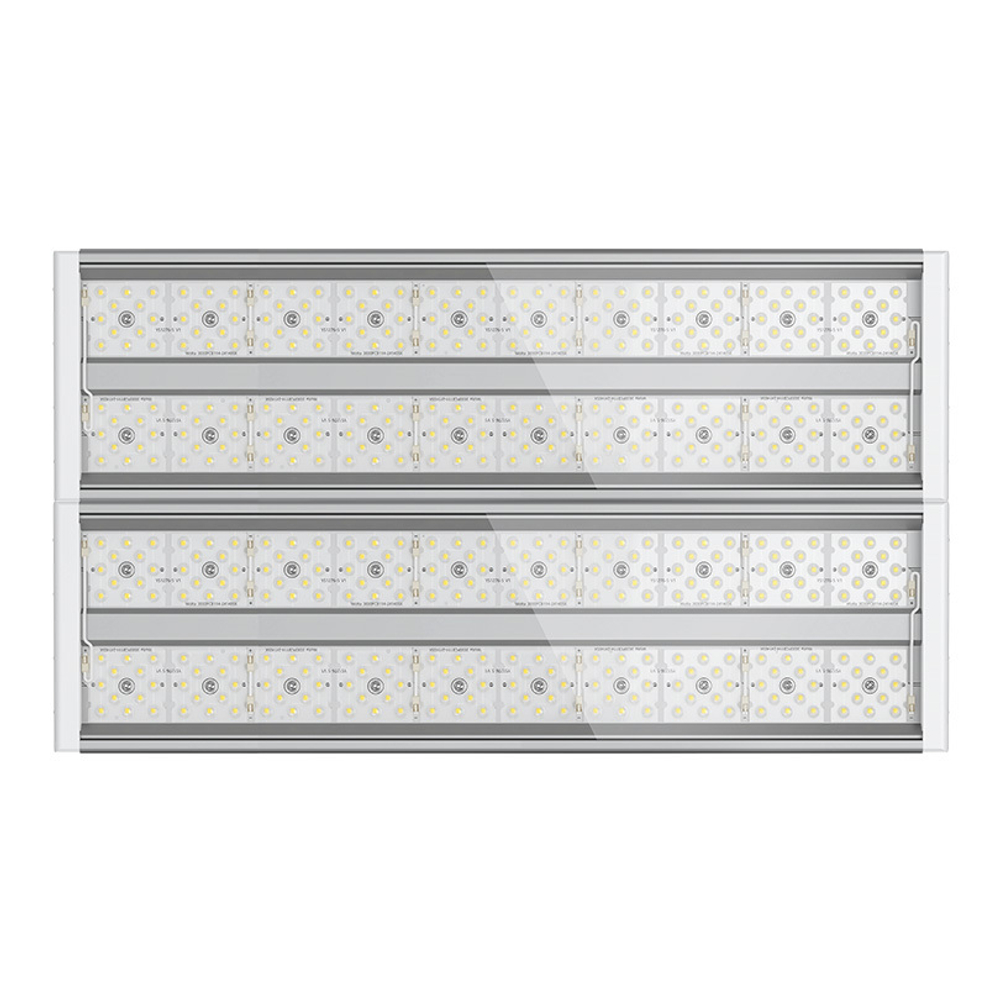 Светильник LED АВРОРА ДСП03-200-002-4К-Р Д90 200Вт 4000K IP65 Прозрачный 30000лм 592х333х100мм WOLTA PRO