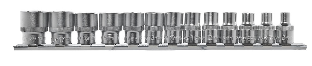 Набор торцевых головок 13пр 3/8 Kraft (6-19мм)