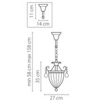 Подвесная люстра Schon Lightstar Premium 790034