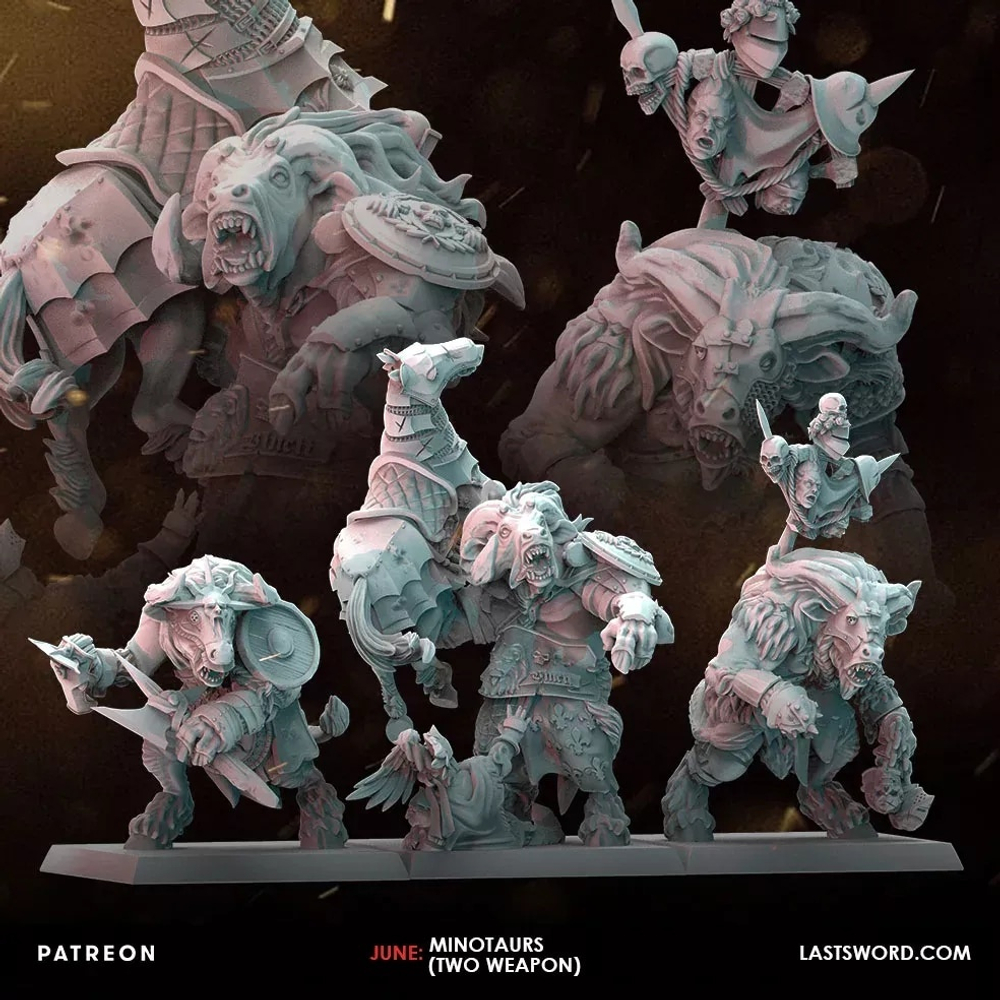 Beastmen Bullgors/Minotaurs
