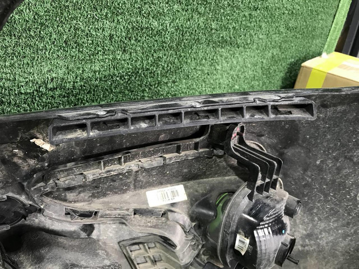 Бампер передний Kia Rio 4 FB (17-20) седан В сборе