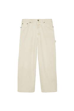 ZARA X BENITO ANTONIO БРЮКИ СВОБОДНОГО КРОЯ С КАРМАНОМ, БЕЖЕВЫЙ