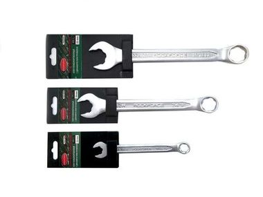 Ключ комбинированный с динамическим профилем 13мм на пластиковом держателе RockForce##Rock FORCE RF-75513HD