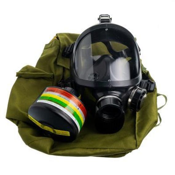 Противогаз фильтрующий Бриз-3301(ППФ) А3В3Е2К2P3 R D, комплектация ППМ