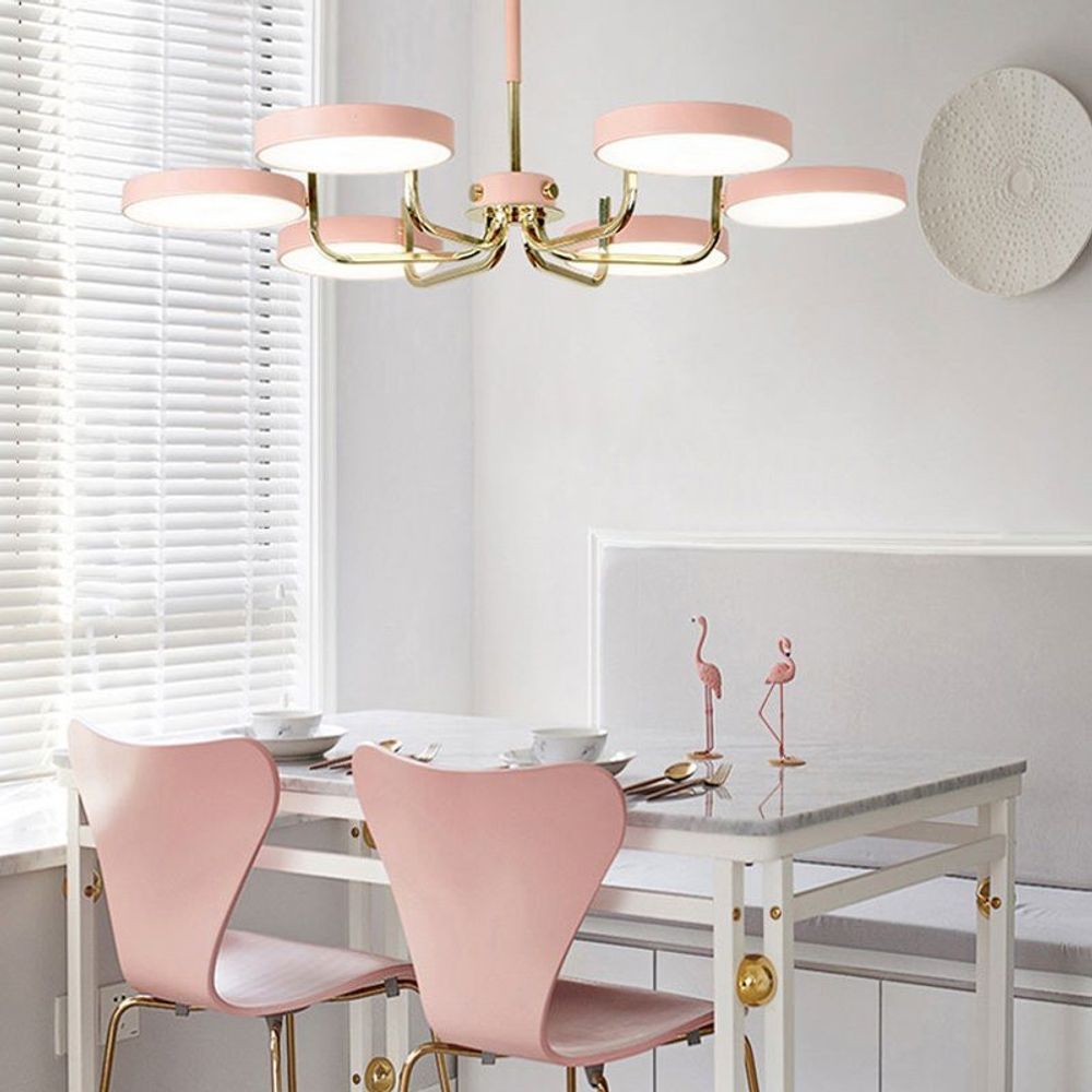 Люстра на штанге TAVIS D78 Gray