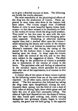 Mescal Buttons: Anahalonium Lewinii--Hennings (Lophophora Williamsii Lewin-Ii--Coulter). | D W. Prentiss
