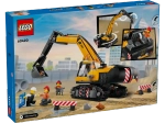 Конструктор LEGO City 60420 Желтый строительный экскаватор
