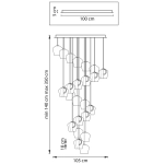 Каскадная люстра Lightstar CARAMELLO 796289