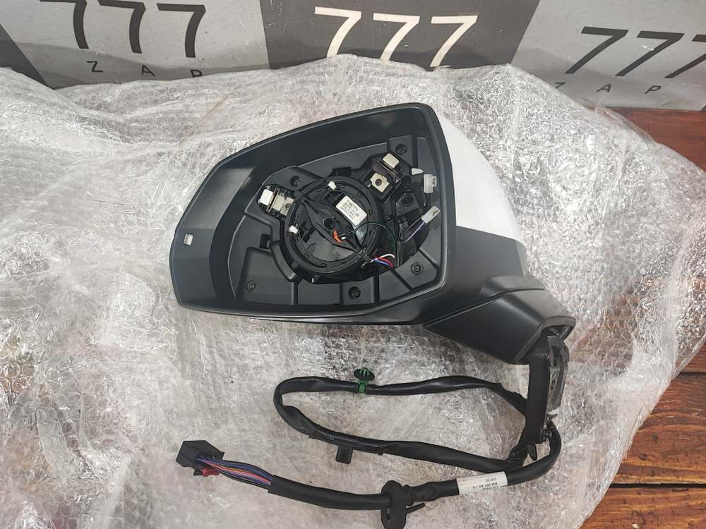 Зеркало левое 10 pin Audi Q7 (4M) 15-нв Б/У Оригинал