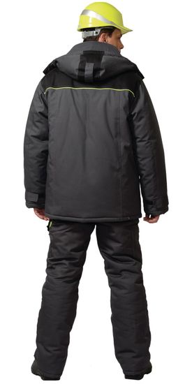 Костюм зимний "Сириус-Ховард" брюки (серый/черный)