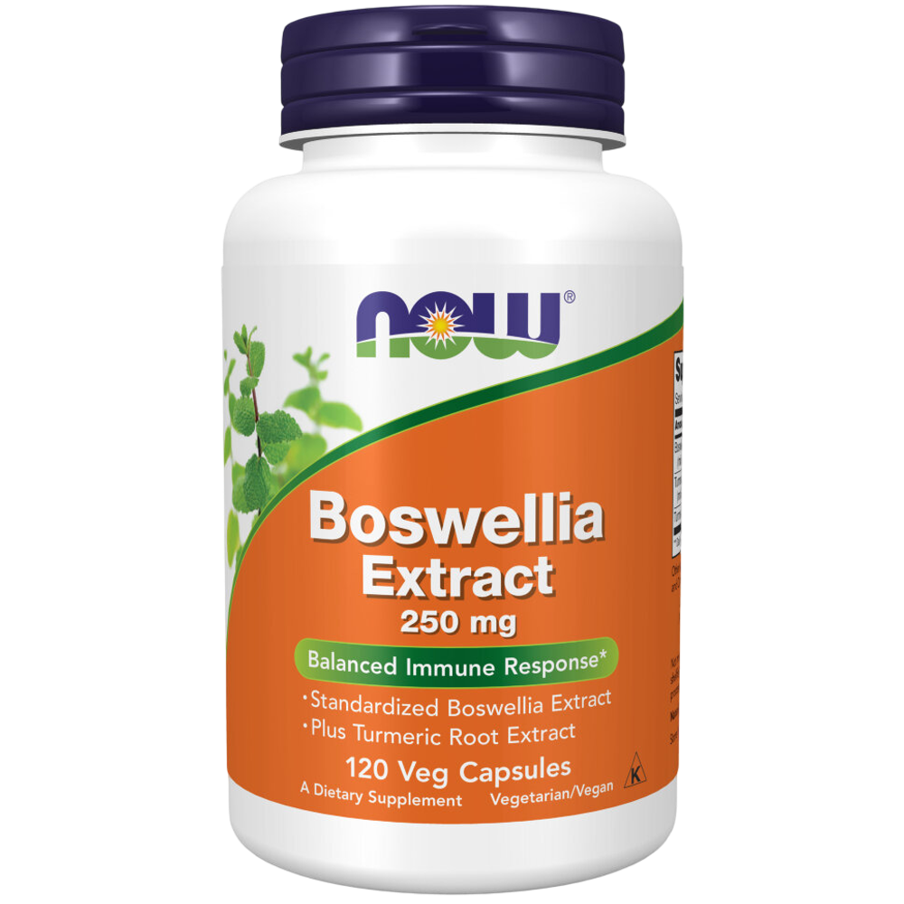 Now Foods Boswellia Extract 250 mg 120 veg capsules, Экстракт Босвеллии