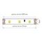 Светодиодная лента SWG 6,3W/m 60LED/m 2835SMD теплый белый 5M 001574
