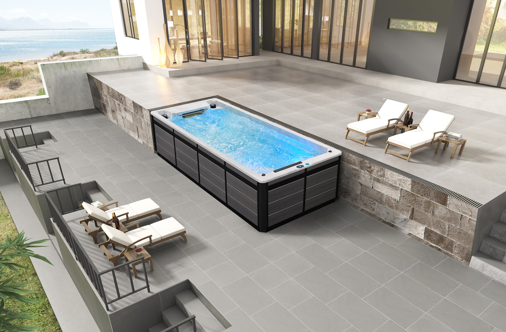 Плавательный гидромассажный спа-бассейн Victoria Star VS-GT500