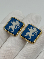 Запонки «Лев» Wedgwood