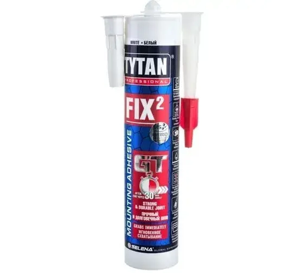 Tytan Professional Клей строительный 290 мл 0.3 кг, 1 шт.