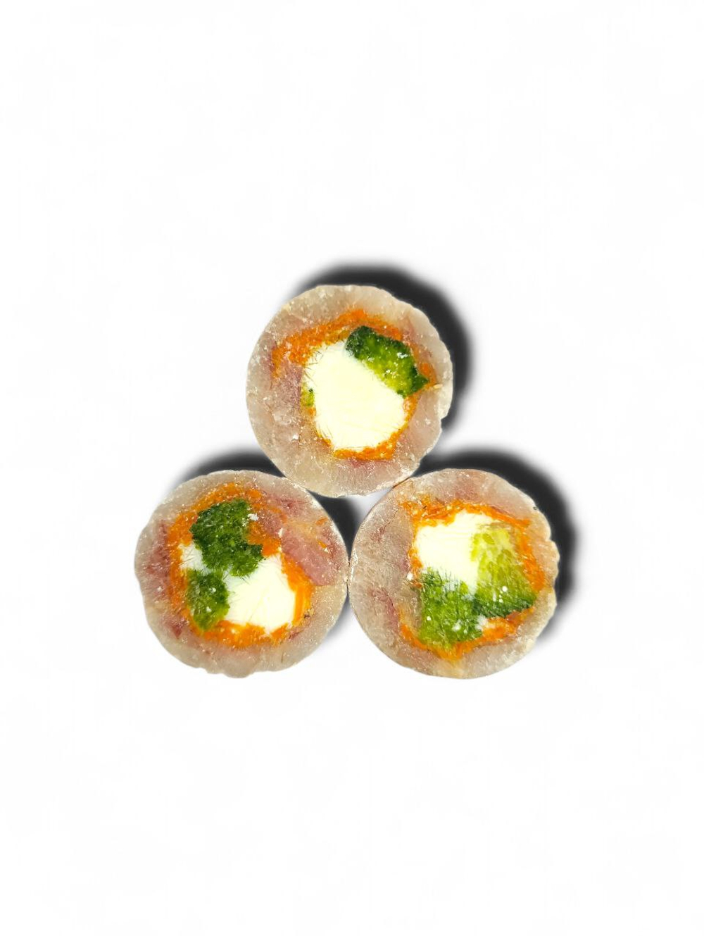 Рулет тресковый с брокколи и творожным сыром, кг