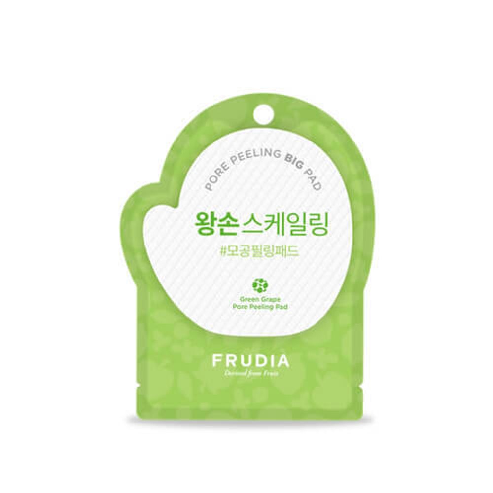 Отшелушивающий диск с зеленым виноградом Frudia Green Grape Pore Peeling Pad 3 мл.