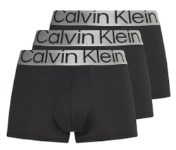 Мужские боксеры спортивные Calvin Klein Low Rise Trunk 3P - black