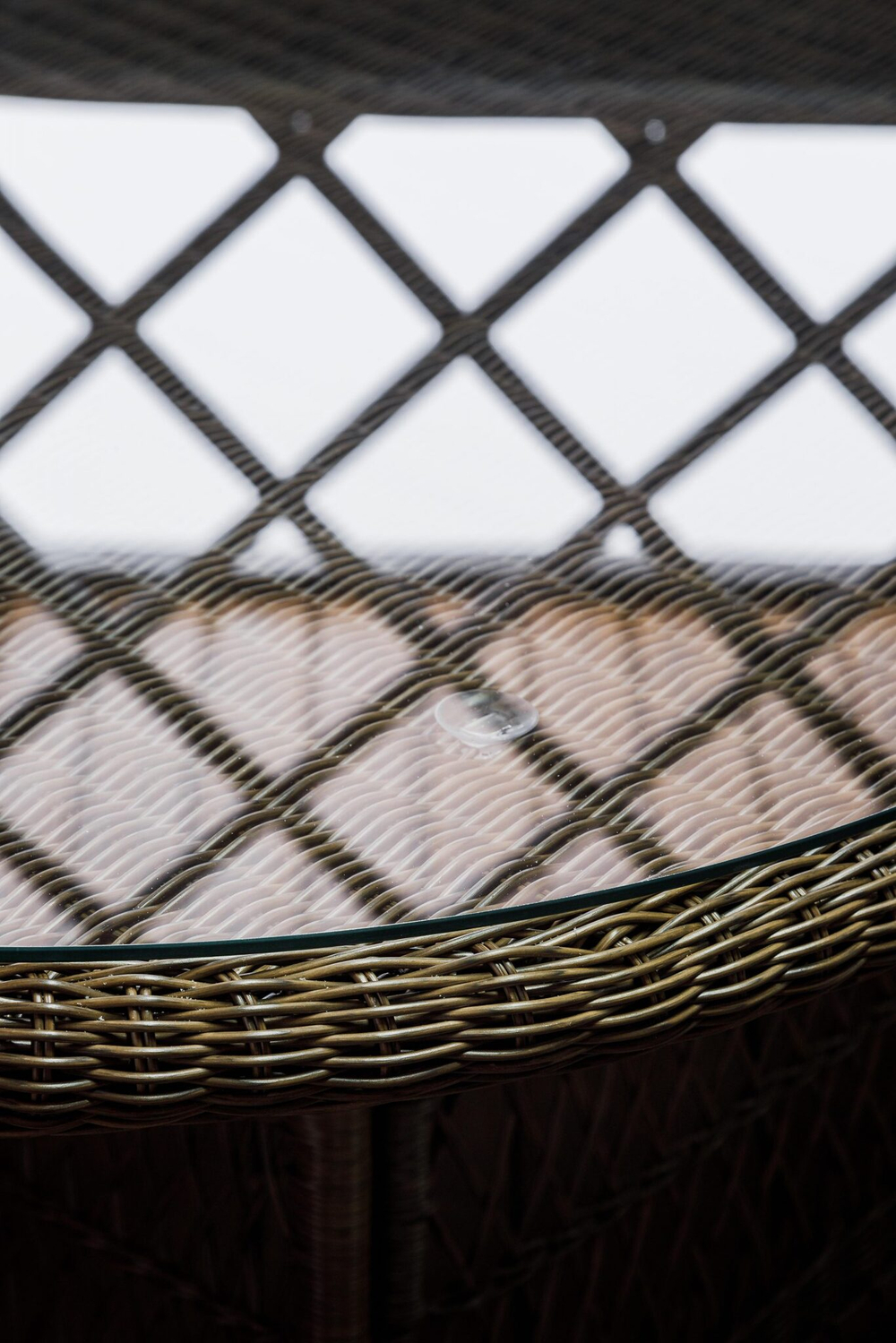 Стол овальный 1800х900х750 мм из ротанга МЭДИСОН «MADISON» арт.79903