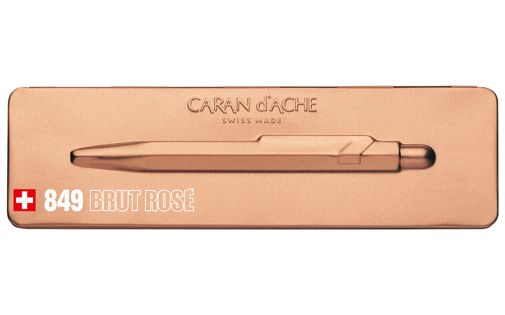 Caran d’Ache Office 849 Brut Rose - шариковая ручка, M